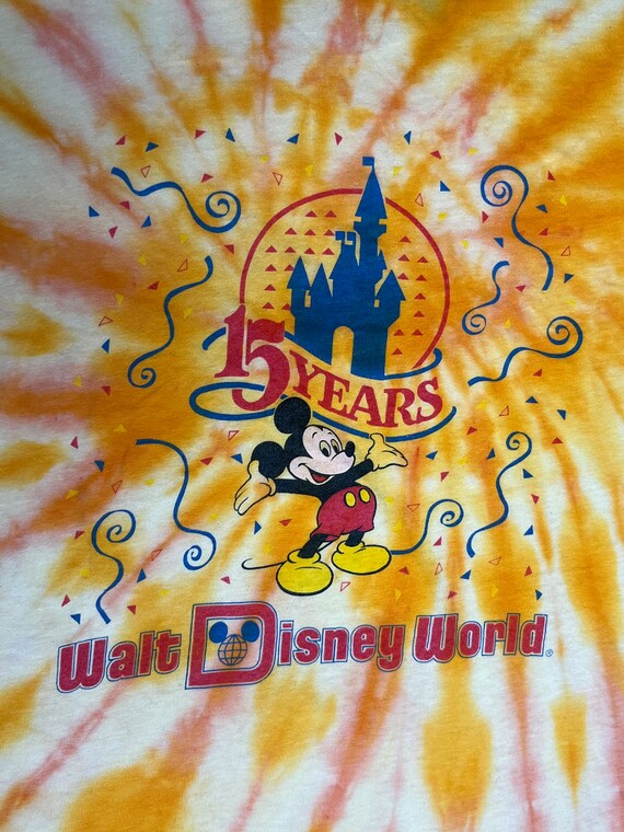 Rare Vintage 1986 Walt Disney World ‘15 Year Anni… - image 5