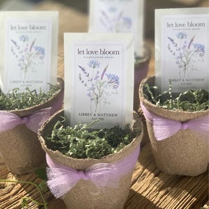 Eco Friendly Bridal Shower Favor Eco Wedding Favor Garden Party Favor