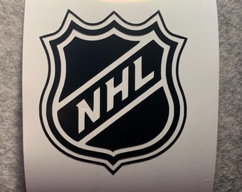 NHL - vinyl sticker (for Outdoor, Cars, Waterbottles, Laptops, Tablets and more)