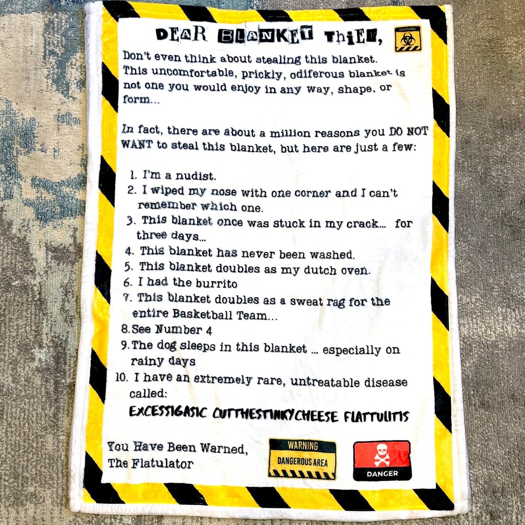 Christmas Gift Boyfriend Funny Blanket Husband Funny Gift Dad Etsy UK