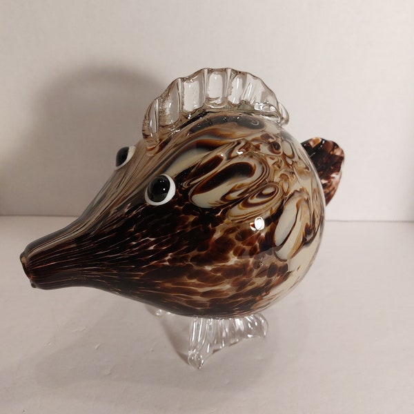 Art Glass Blowfish