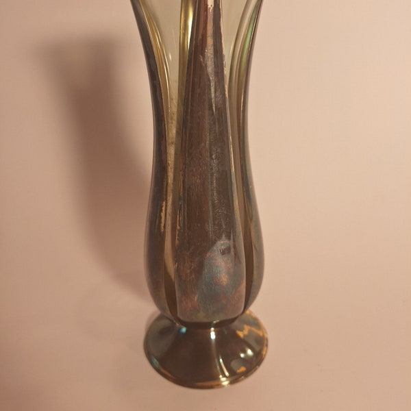 Silver Plated Vintage Vase-Removable