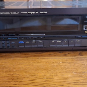 JVC FM/AM Computer Controlled Receiver Rx-5v, no remote