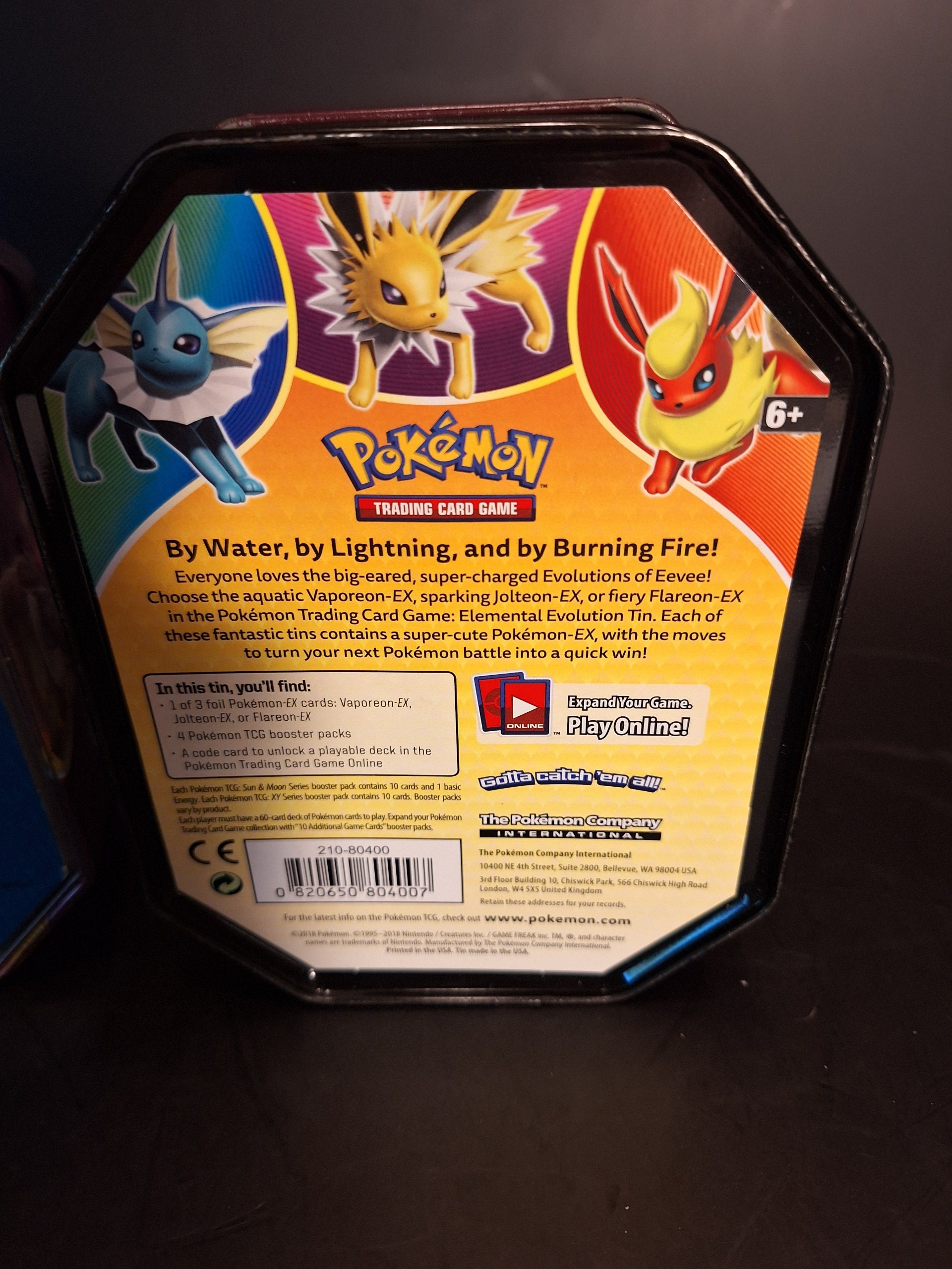 pokémon trading card game lightning tin Amazon.com: Pokémon - Trading Card Game: Tin-Box Paldea Legends main image 1