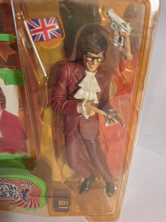 Austin Powers Action Figure From 1999, Still in Sealed