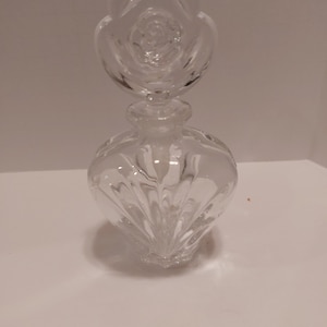 Perfume Bottle, Princess House, American Rose, Vintage