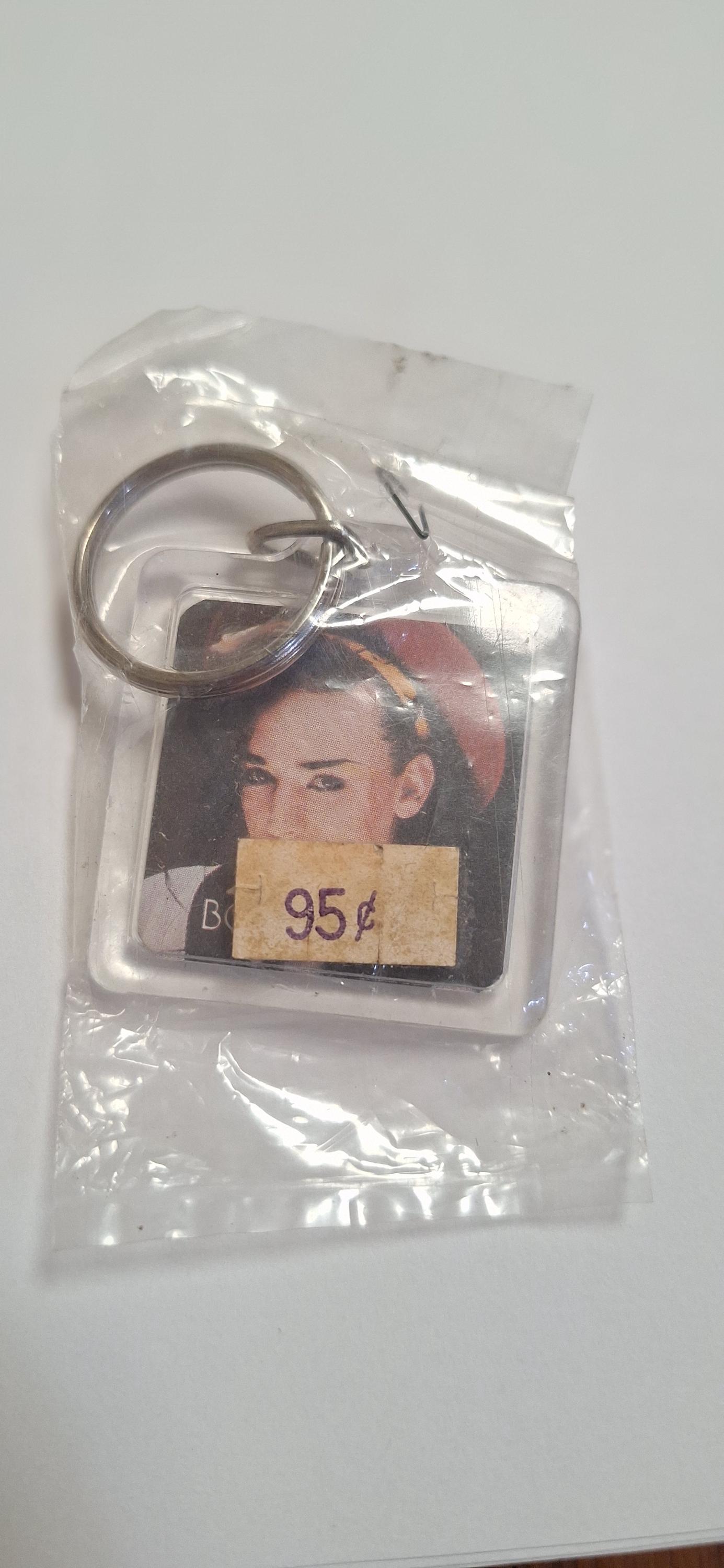 Vintage Boy George Keychain From 1980s in Original Packaging W/original ...