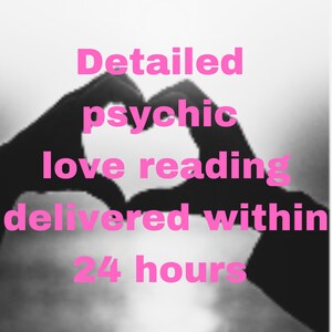 Gedetailleerde paranormale liefdeslezing - Nauwkeurige paranormale inzichten - 24-uurs levering - Relatie paranormaal lezen - Liefdesverbinding, liefdesbegeleiding