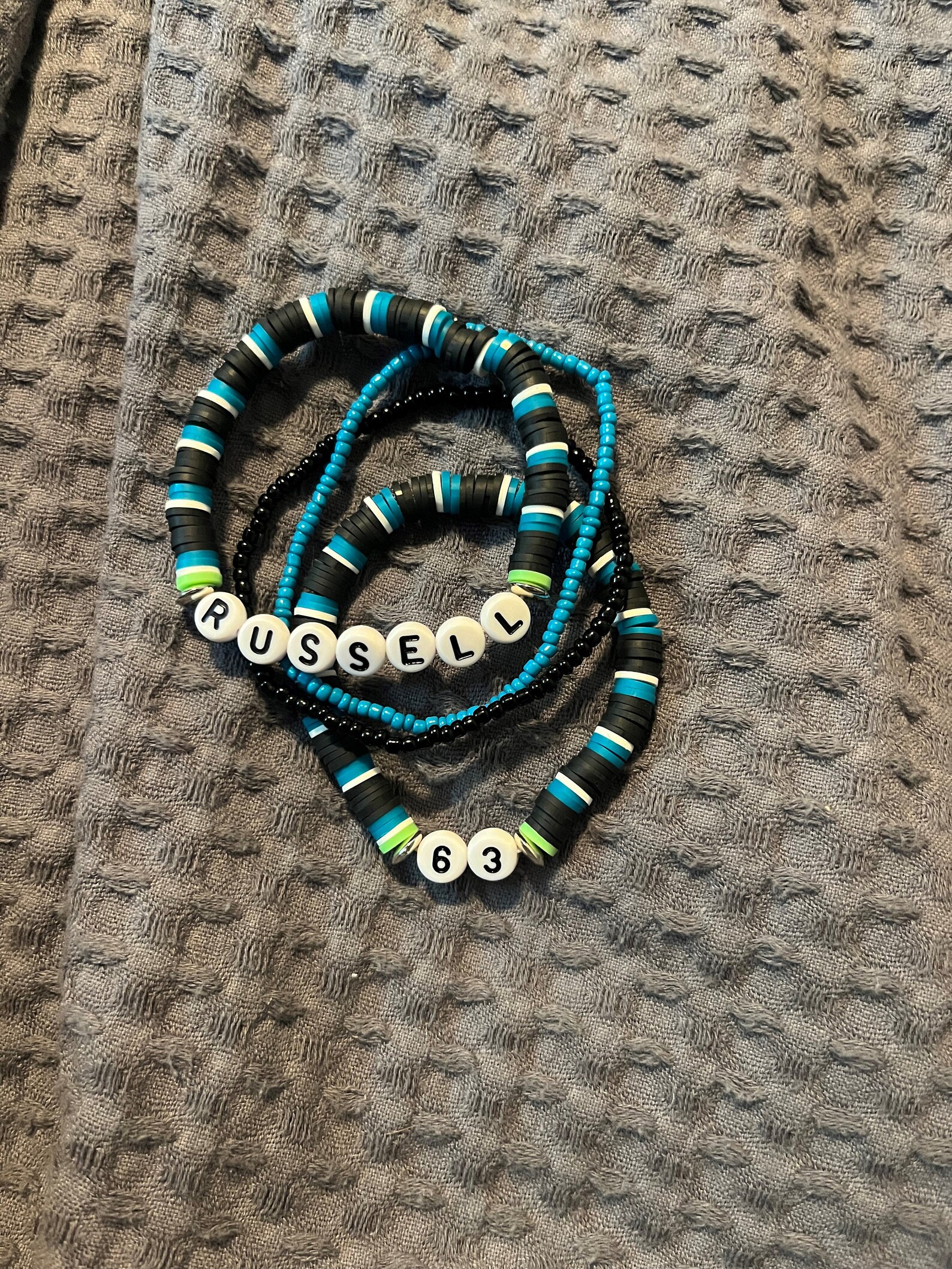 George Russell Formula 1 Beaded Fan Bracelet - Etsy