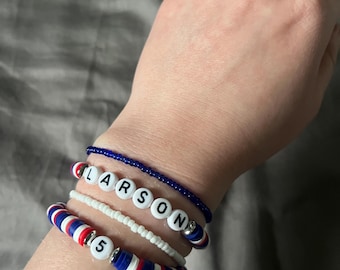 Kyle Larson NASCAR Beaded Fan Bracelet