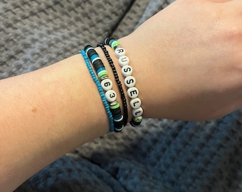 George Russell Formula 1 Beaded Fan Bracelet