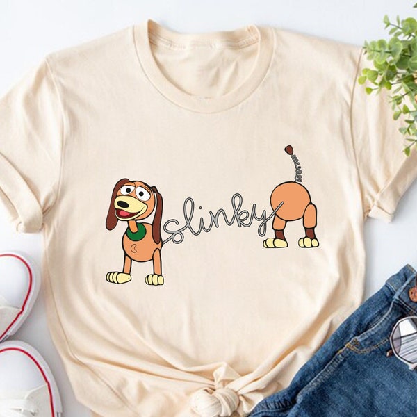 Camicia per cani Slinky di Toy Story, Camicia per cani Disney Slinky, Camicia per cani di Toy Story, Camicia per cani Disney, Camicia per cani di Toy Story Woody