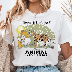 Disney&#39;s Animal Kingdom Shirt, Tigger Is That You Safari Tee, Disney Winnie The Pooh Sweatshirt, Disneyland Safari Trip Shirt