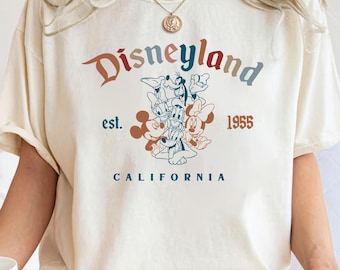 Disneyland Mickey and Friends Shirt, Disneyworld Shirt, Disney Trip Shirt, Disney Epcot Tour Shirt, Disney California Shirt