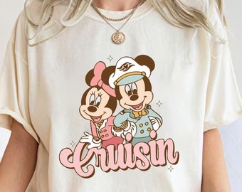 Disney Magical Cruisin' Shirt, Matching Disney Cruise Shirt, Disney Cruise Vacation Shirt, Mickey Minnie Let's Cruise Shirt