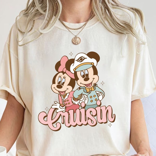 Disney Magical Cruisin' Shirt, Matching Disney Cruise Shirt, Disney Cruise Vacation Shirt, Mickey Minnie Let's Cruise Shirt