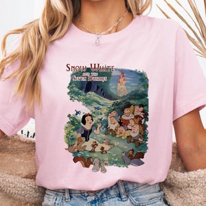 Snow White And The Seven Dwarfs Shirt, Disney Princess Sweater, Princess Snow White Tee, WDW Family Vacation Shirt, Disneyland Trip Shirt