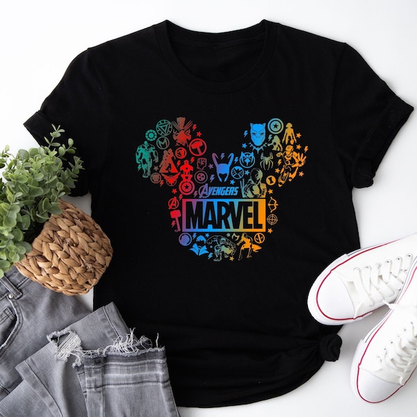 Mickey Avengers Shirt, Avengers Superhero Shirt, Disney Matching Family Shirts, Superhero Squad Shirt, Disney Kids Shirt, Avengers Shirt