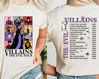 Disneyland Villains Shirt, Bad Witch Disney Halloween Shirt, Villain Era Sweatshirt, Witchy Shirt, Halloween Girls Shirt, Evil Queen Shirt