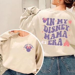 In My Disney Mama Era Shirt, Disneyland Family Trip Tee, Minnie Mom Shirt, Girls Disney Shirt, Disney Mom Era Sweater, Disney Birthday Trip