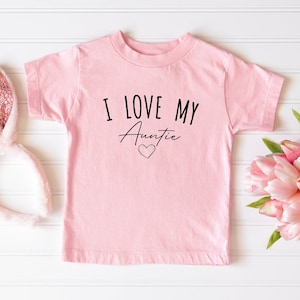 I Love Custom Shirt, Personalized I Love Shirt, I Heart Custom Shirt, Custom I Love My Aunt Shirt, I Love My Mom Dad Shirt