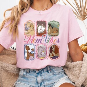 Disney Mom Vibes T-shirt, Disney Mom Trip Hoodie, Mother's Day Tee, Bambi Mama Sweatshirt, Kanga And Roo Hooide, Simba And Sarabi Tee