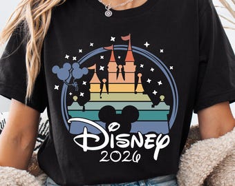 Magical Castle  2026 Shirt,  Family Trip Tee, WDW Magic Kingdom Shirt,  Vacation Sweatshirt