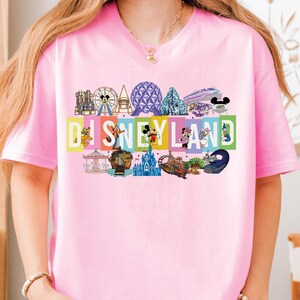 Mickey & Co Disneyland T-shirt, Magic Kingdom Hoodie, Epcot Hollywood Studios Tee, Disney&#39;s Animal Kingdom Shirt, Happiest Place Sweatshirt