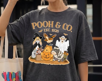 Halloween Bear And Co T-shirt, Family Halloween Sweatshirt, Spooky Pumpkin Tee, Halloween Party Shirt, Spooky Season Hoodie