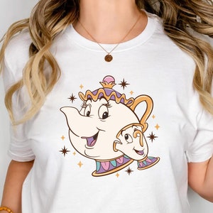 Camiseta chip bella y bestia 2025