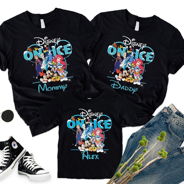 Disney On Ice Shirt, Disney Family Shirts, Disney Vacation Shirt, Disney Epcot Shirt, Princess On Ice Shirt, Disneyland Shirt