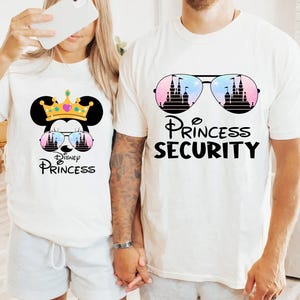 Princess Security Shirt, Disneyland Princess Shirt, Family Trip Matching Shirt, Disney Family Vacation Shirt, Disney Dad Shirt