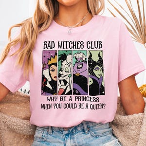 Disneyland Bösewichte Shirt, Bösewicht Disney Halloween Shirt, Bösewicht Era Sweatshirt, Witchy Shirt, Halloween Mädchen Shirt, Böse Königin Shirt