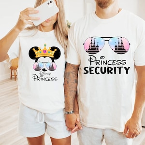 Disney Princess Security Shirt, Disney Dad Shirt, Disney Father's Day Shirt, Disney Family Trip Shirt, Disneyland 2024 Tees, Disney Birthday