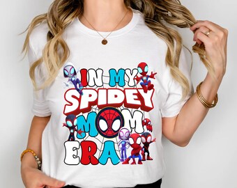 Disney Spider Mom Shirt, Super Mom Shirt, Superhero Mama Shirt, Mothers Day Shirt, Disney Mama Shirt, Mom Era Sweatshirt, Gift For Mom