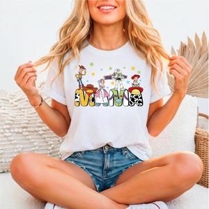 Toy Story mamma-tröja, Disney Toy Story-tröja, Disney mamma-tröja, WDW familjesemester-tröja, mors dag-tröja, Pixar Toy Story-tröja, mammapresent-tröja bild 3