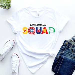 Hero Shirt, Kids Trip Shirt, Birthday Boy Shirt, Youth Trip Shirt, Family Squad Shirt, Matching Family Shirt image 3