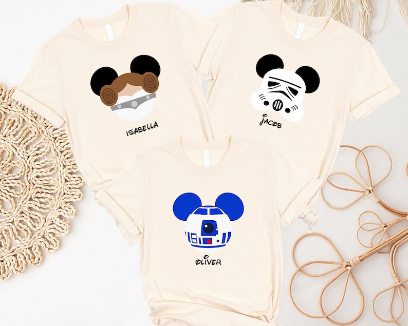 Galaxy T-Shirt, Darth Vader Tee, Family Vacation, Death Star Tee, Galaxy Stormtrooper Shirt image 6