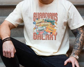 Guardians of the Galaxy Shirt, Guardians Galaxy Cassette Shirt, Vintage Concert Shirt, Star Wars Shirt, Star Wars Tee, Retro Tee