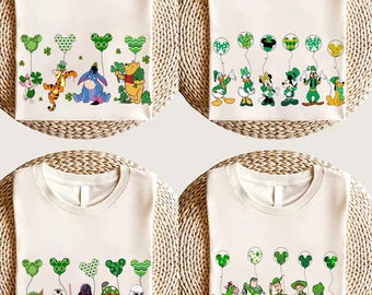 Disney St Patrick&#39;s Day Shirt, St Patty&#39;s Rex Shirt, Winnie The Pooh St Patrick&#39;s Day Vacation Shirt, Disney Trip Shirt