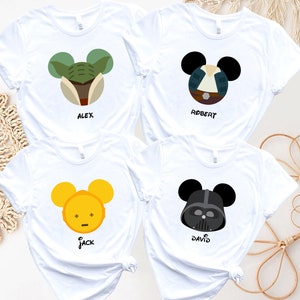Galaxy T-Shirt, Darth Vader Tee, Family Vacation, Death Star Tee, Galaxy Stormtrooper Shirt image 5