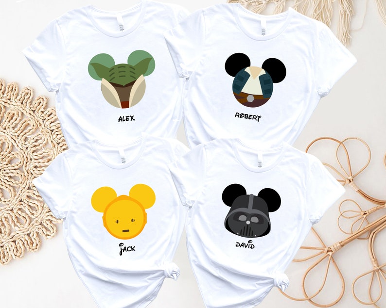 Galaxy T-Shirt, Darth Vader Tee, Family Vacation, Death Star Tee, Galaxy Stormtrooper Shirt image 5