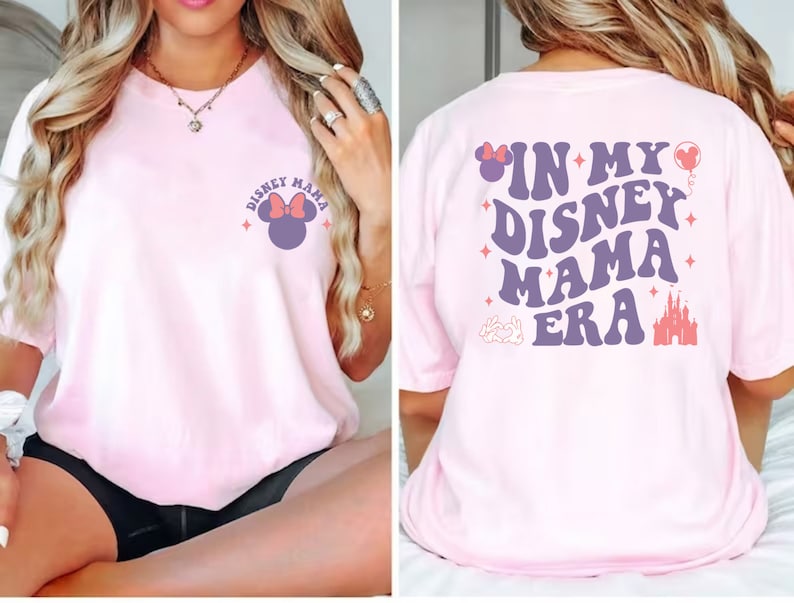 In My Disney Mama Era Shirt, Disneyland Family Trip Shirt, Minnie Mom Shirt, Girls Disney Shirt, Disney Mom Era Shirt, Disney Birthday Trip