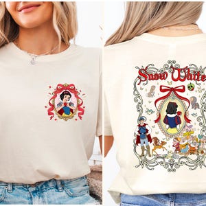 Disney Snow White And The Seven Dwarfs T-Shirt, Mirror Snow White Tee, Disney Princess Sweater, Disneyland Family Shirt, Girls Trip Tee