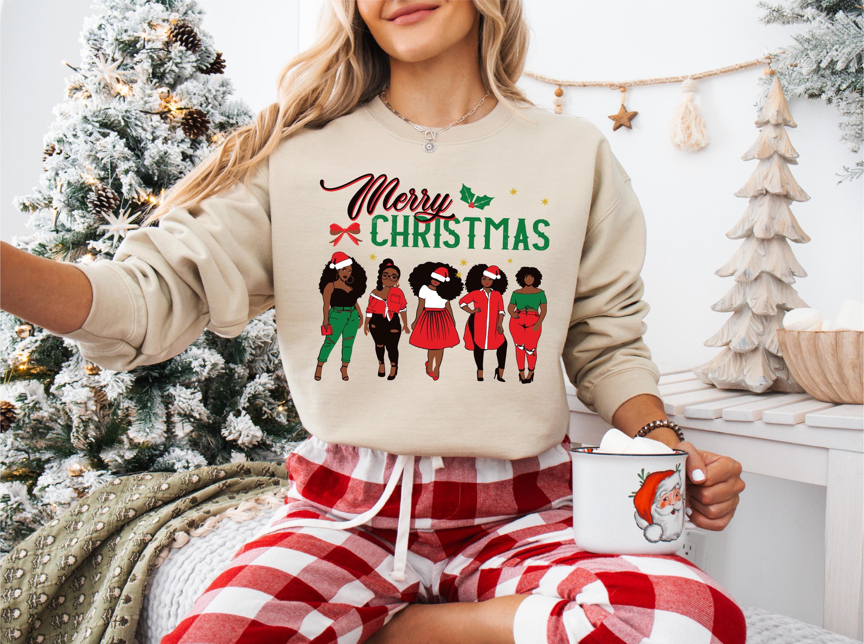 WIEIYM Felpa natalizia a maniche lunghe con stampa girocollo pullover top per feste autunno inverno a maniche lunghe blusa top elasticizzata leggera felpe basic comoda capo, F-grigio, S