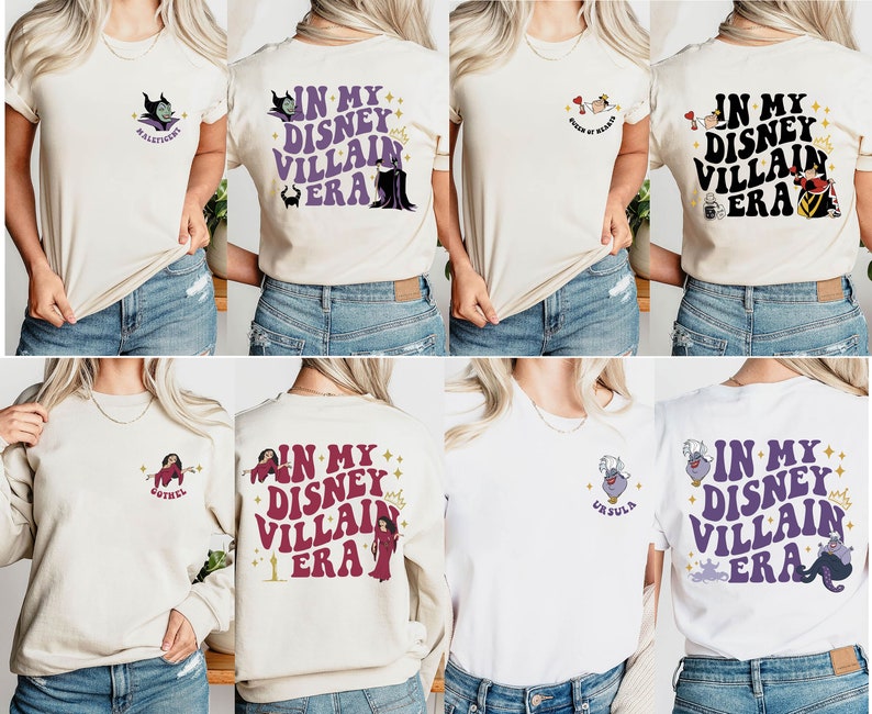 In My Villain Era Shirt, Bad Witch Halloween Shirt, Villain Vacation Sweatshirt, Witchy Shirt, Halloween Girls Trip Shirt, Bad Queens Shirt image 3