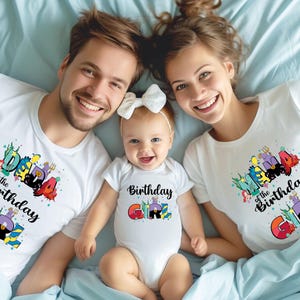 Mermaid Disney Birthday Shirt, Princess Ariel Birthday Shirt, Mermaid Party Shirt, Matching Family Birthday Shirts, Birthday Girl Trip Shirt