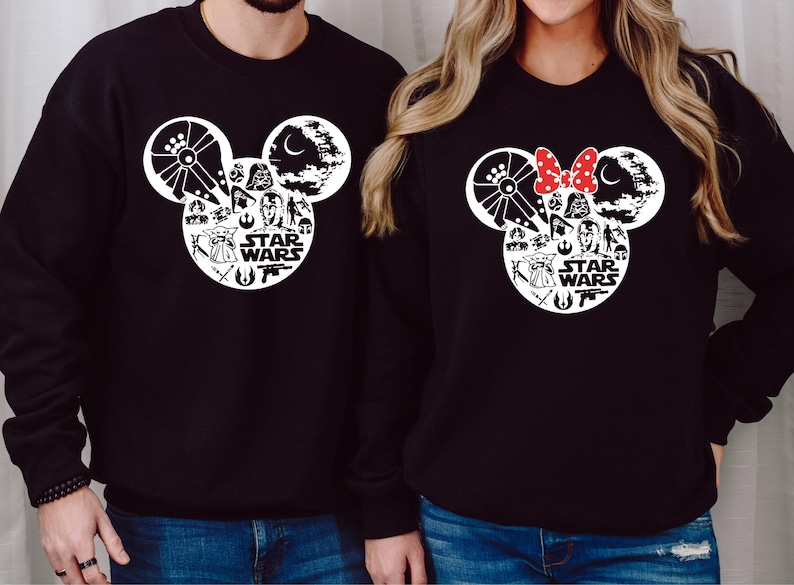 Star Wars Disney Shirt, WDW Family Trip T-Shirt, Disney Crew Sweatshirt, Disney Couple Matching Tee, Star Wars Family Sweater