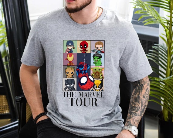Escuadron de superheroes camiseta de los Vengadores camiseta de superheroe camiseta de Marvel camiseta de superheroes de Disney camiseta del Capitan America regalo de Hulk Etsy Mexico