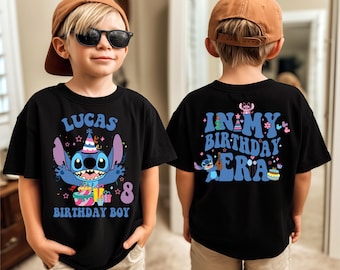 Custom Birthday Boy Shirt, In My Birthday Era Tee, Birthday Girl Sweatshirt, Personalized Kids Birthday Party Shirt